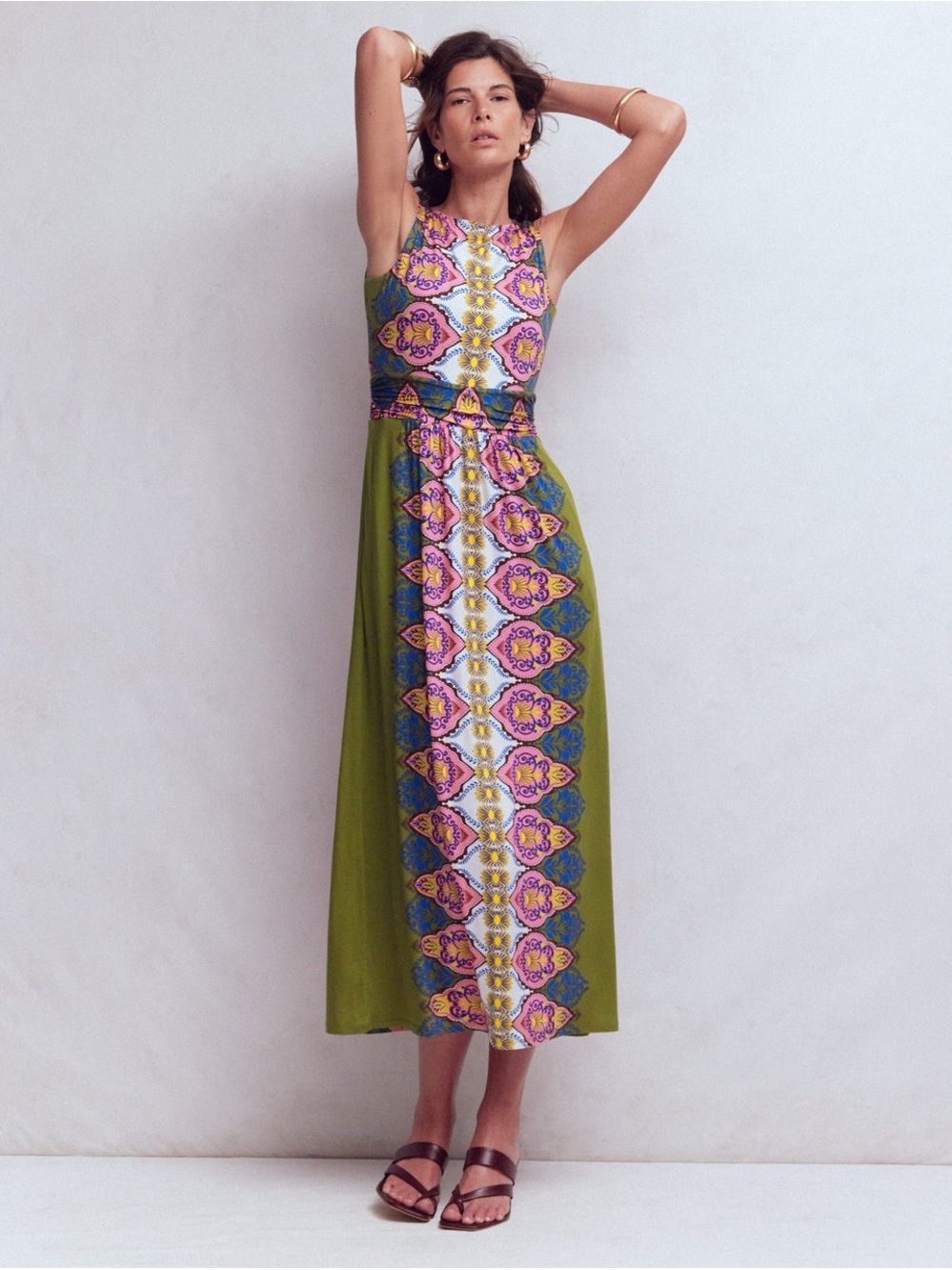 Boden NWT Antonia Jersey Maxi Dress Size 2